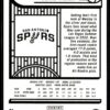 2022 NBA Hoops San Antonio Spurs #255 Blake Wesley RC Rookie Purple