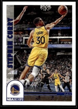 2022 NBA Hoops Golden State Warriors #294 Stephen Curry Tribute