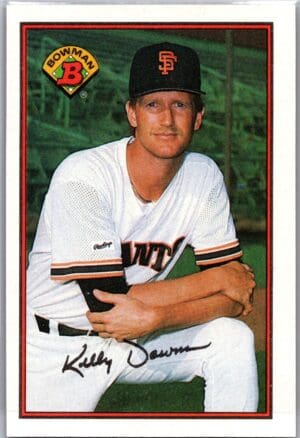 1989 Bowman San Francisco Giants #465 Kelly Downs