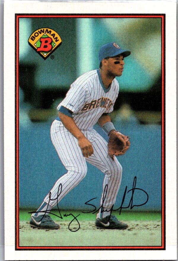 1989 Bowman Milwaukee Brewers #142 Gary Sheffield