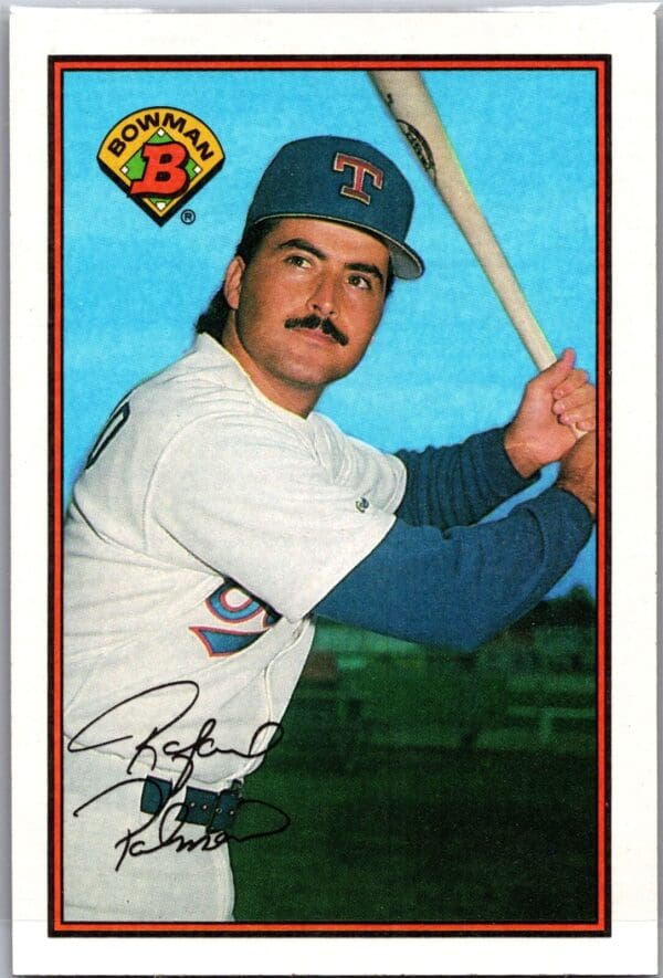 1989 Bowman Texas Rangers #237 Rafael Palmeiro