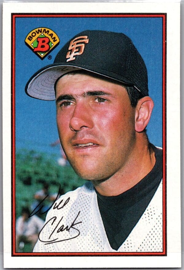 _10 1989 Bowman San Francisco Giants #476 Will Clark