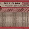 1989 Bowman San Francisco Giants #476 Will Clark