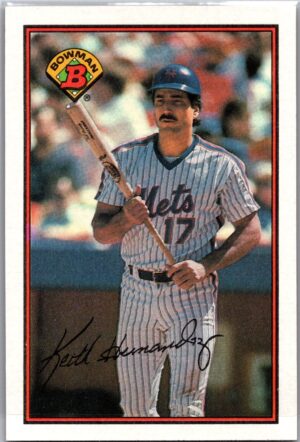 _10 1989 Bowman New York Mets #385 Keith Hernandez