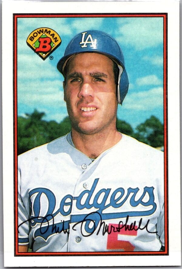 1989 Bowman Los Angeles Dodgers #350 Mike Marshall