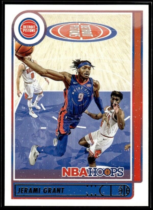 _10 2021 NBA Hoops Detroit Pistons #145 Jerami Grant
