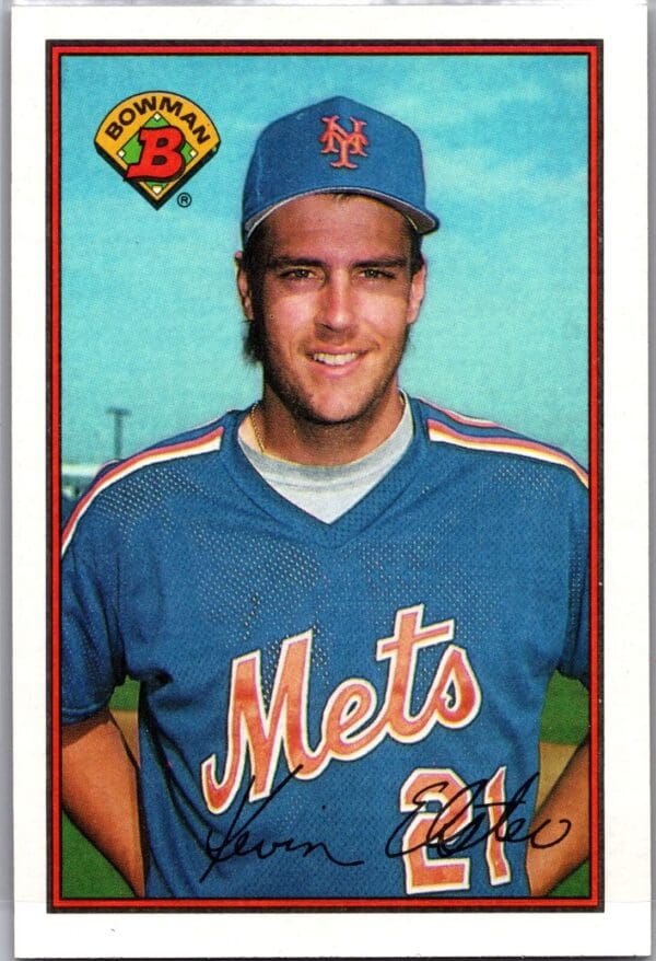 1989 Bowman New York Mets #383 Kevin Elster