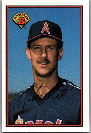 _10 1989 Bowman California Angels #42 Mike Witt