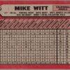 1989 Bowman California Angels #42 Mike Witt