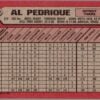 1989 Bowman Detroit Tigers #104 Al Pedrique
