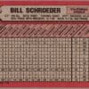 1989 Bowman California Angels #44 Bill Schroeder