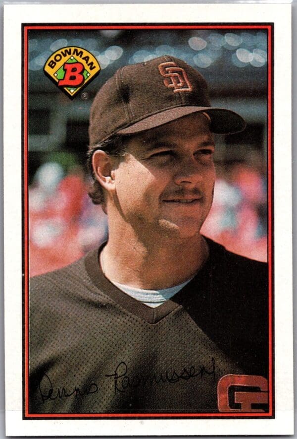 1989 Bowman San Diego Padres #450 Dennis Rasmussen