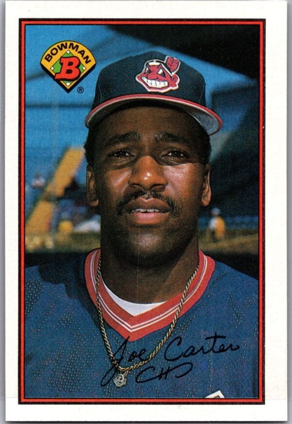 1989 Bowman Cleveland Indians #91 Joe Carter