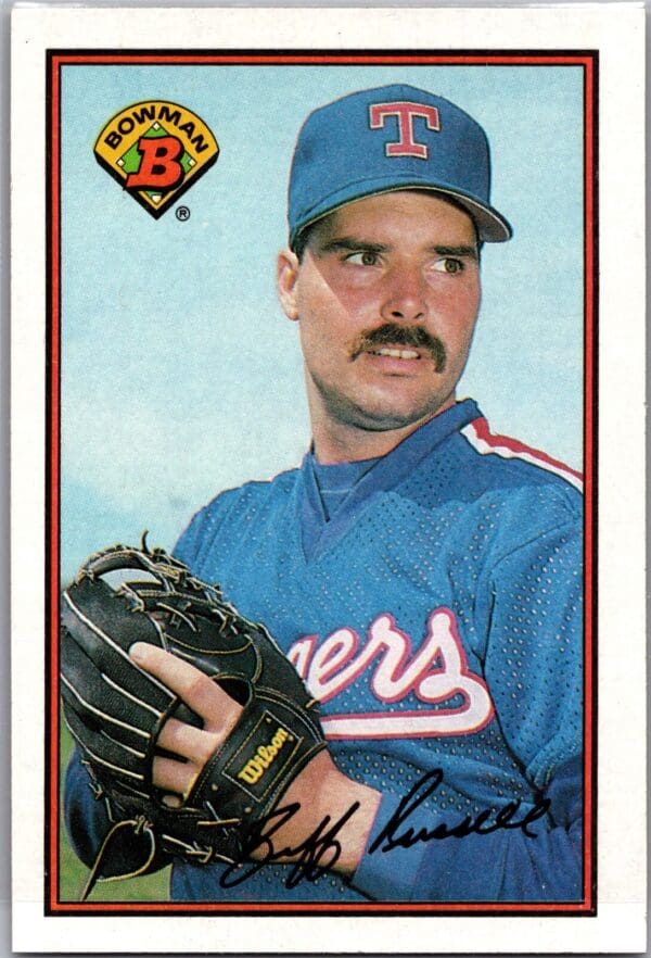 _10 1989 Bowman Texas Rangers #226 Jeff Russell
