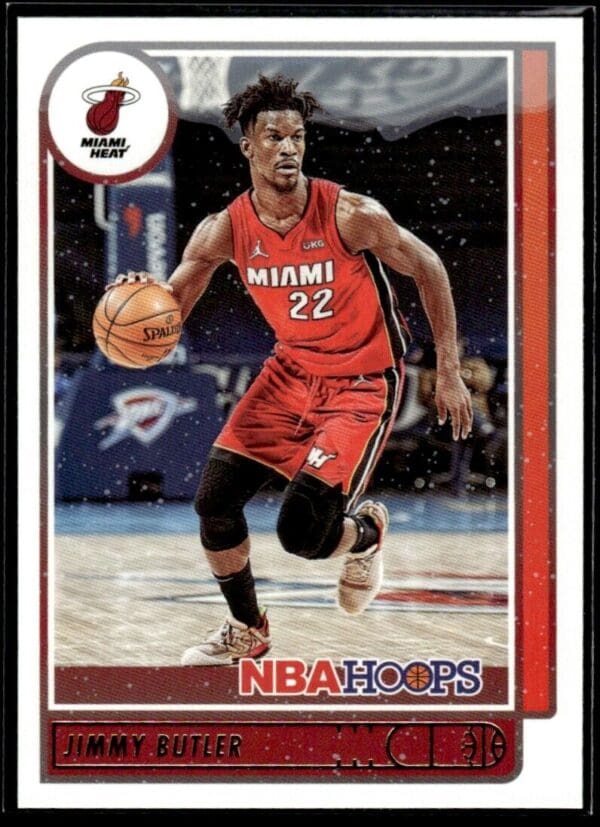 2021 NBA Hoops Miami Heat #10 Jimmy Butler