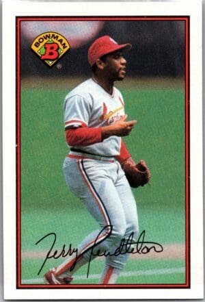 _10 1989 Bowman St. Louis Cardinals #437 Terry Pendleton