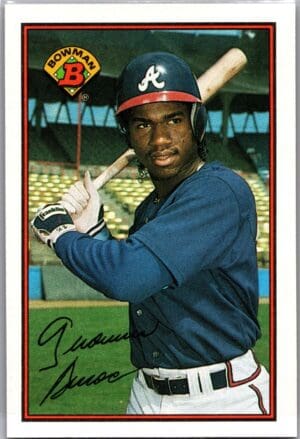 1989 Bowman Atlanta Braves #279 Geronimo Berroa