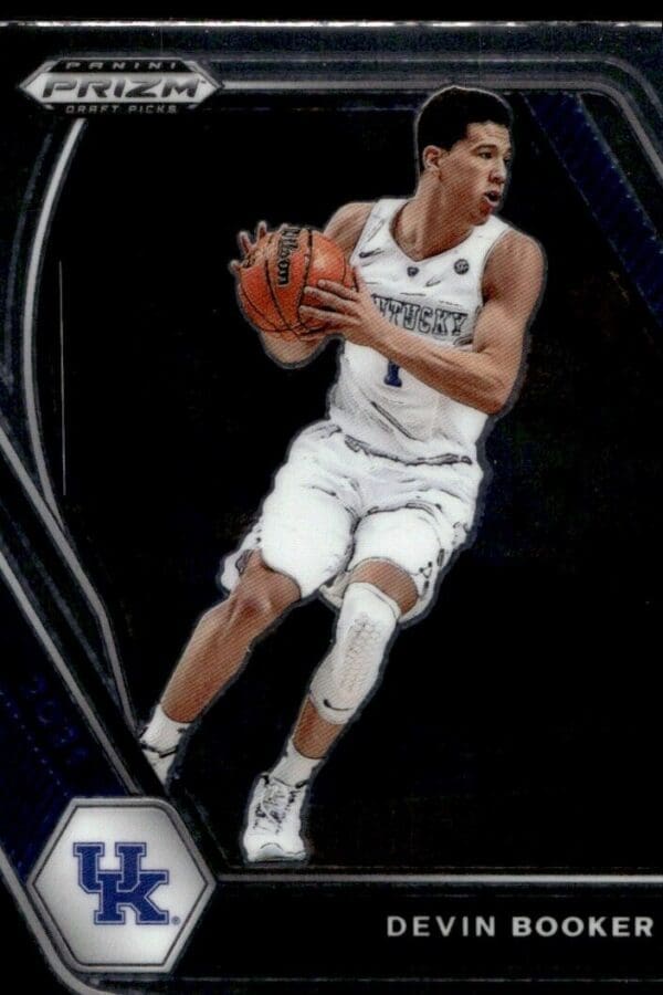 2021 Panini Prizm Draft Picks Kentucky Wildcats #70 Devin Booker