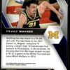 2021 Panini Prizm Draft Picks Michigan Wolverines #9 Franz Wagner RC Rookie Oran
