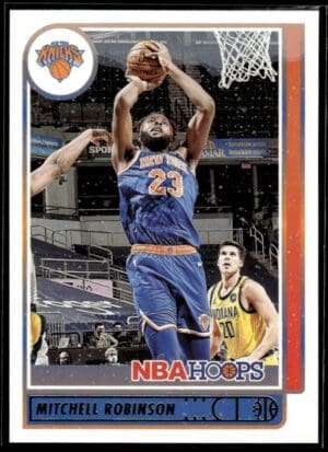 2021 NBA Hoops New York Knicks #157 Mitchell Robinson