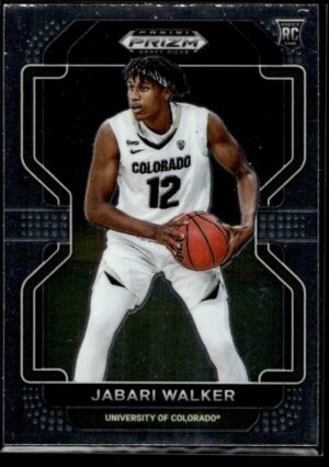 2022 Panini Prizm Draft Picks University of Colorado #96 Jabari Walker RC Rookie