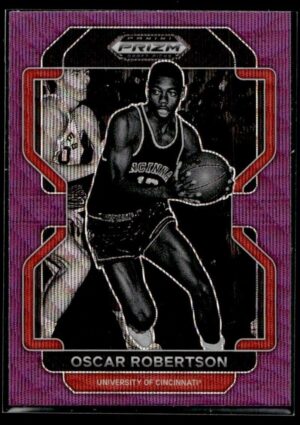 2022 Panini Prizm Draft Picks University of Cincinnati #37 Oscar Robertson RC Rookie