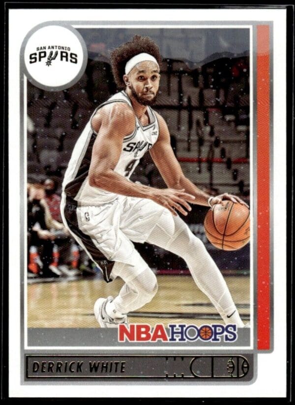 2021 NBA Hoops San Antonio Spurs #24 Derrick White