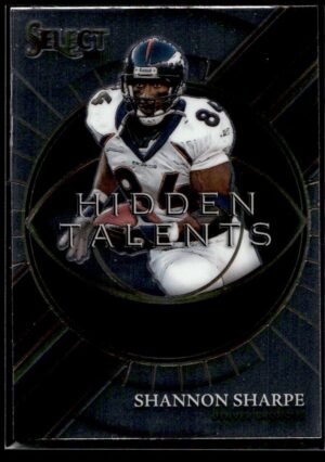 2021 Panini Select Hidden Talents Denver Broncos #HT-2 Shannon Sharpe
