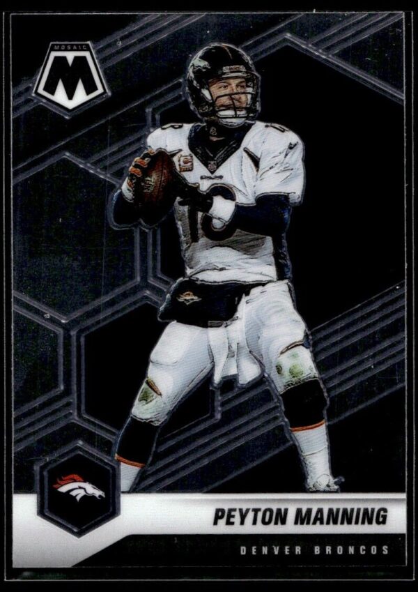 _10 2021 Panini Mosaic Denver Broncos #67 Peyton Manning