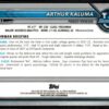 2022 Topps Bowman University  #13 Arthur Kuluma Pink Refractor