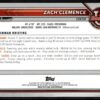 2022 Topps Bowman University  #7 Zach Clemence