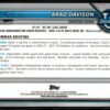 2022 Topps Bowman University  #30 Brad Davison Pink Refractor