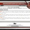 2022 Topps Bowman University  #29 Brandon Huntley-Hatfield