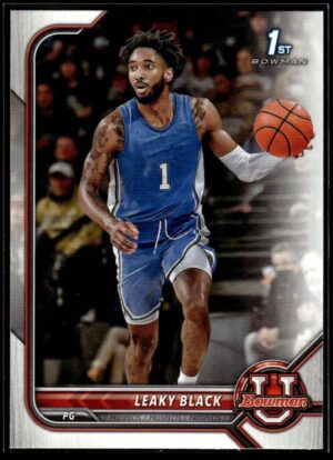 2022 Topps Bowman University  #41 Leaky Black