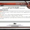 2022 Topps Bowman University  #41 Leaky Black