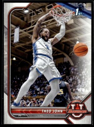2022 Topps Bowman University  #42 Theo John
