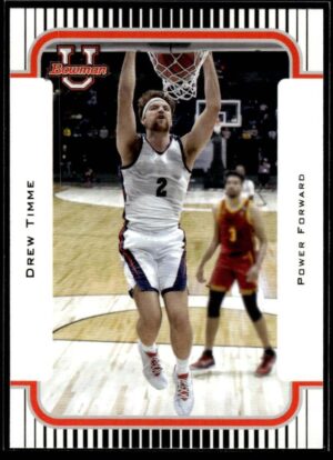 2022 Topps Bowman University Power Forward  #2K38-3 Drew Timme