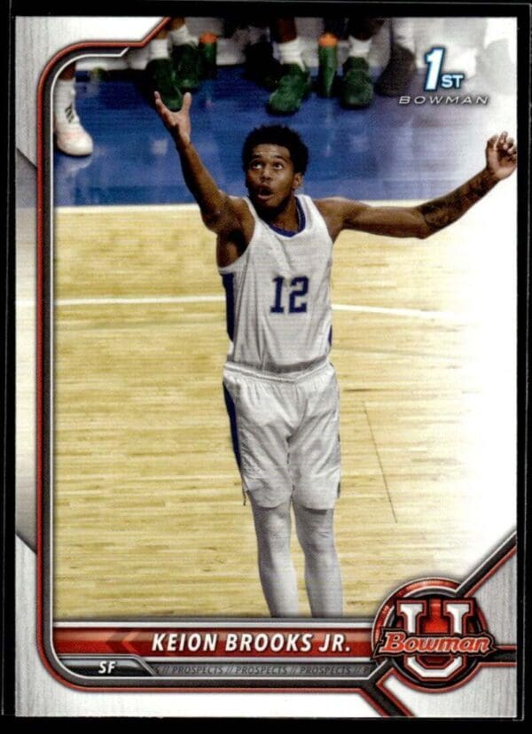 2022 Topps Bowman University  #70 Keion Brooks Jr.
