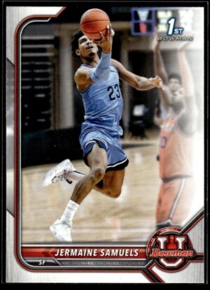 2022 Topps Bowman University  #53 Jermaine Samuels