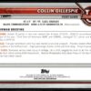 2022 Topps Bowman University  #81 Collin Gillespie