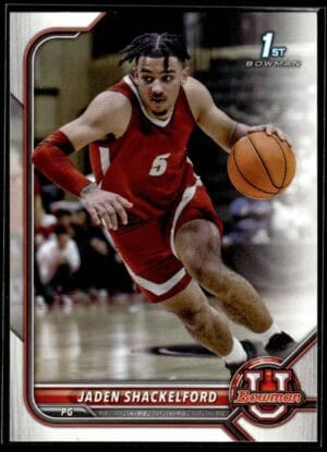 2022 Topps Bowman University  #50 Jaden Shackelford