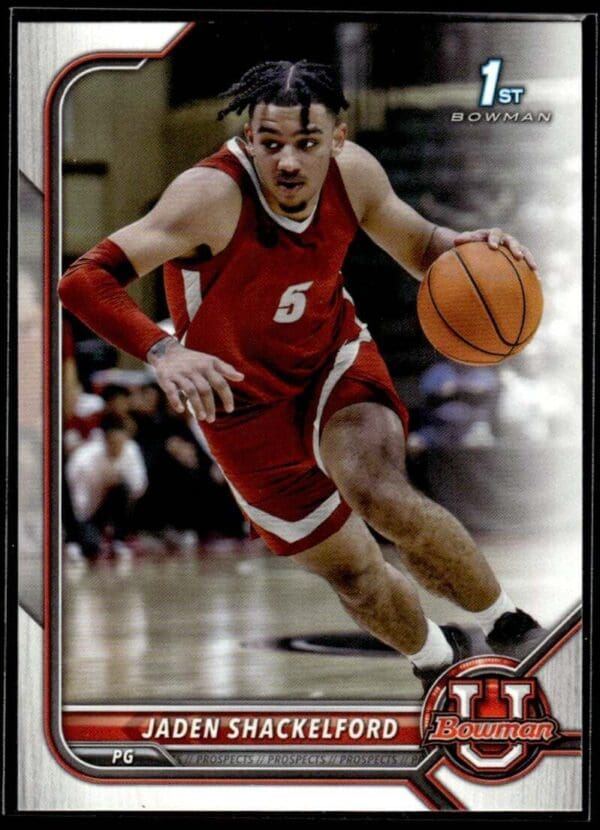2022 Topps Bowman University  #50 Jaden Shackelford