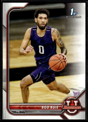 2022 Topps Bowman University  #58 Boo Buie