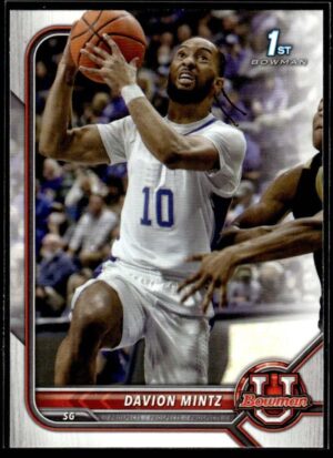 2022 Topps Bowman University  #45 Davion Mintz