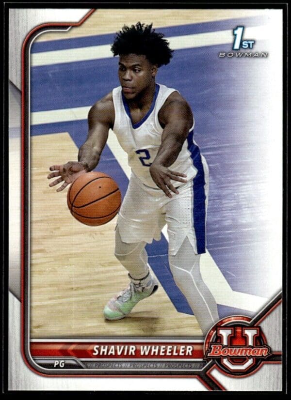 2022 Topps Bowman University  #46 Shavir Wheeler