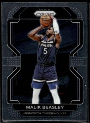 2021 Panini Prizm Minnesota Timberwolves #98 Malik Beasley