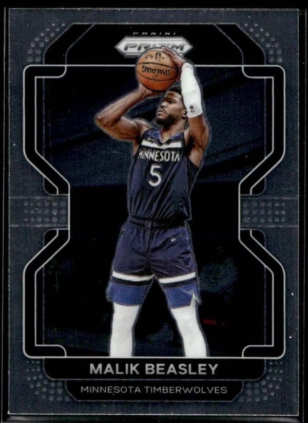 2021 Panini Prizm Minnesota Timberwolves #98 Malik Beasley