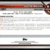 2022 Topps Bowman University  #56 Justin Moore