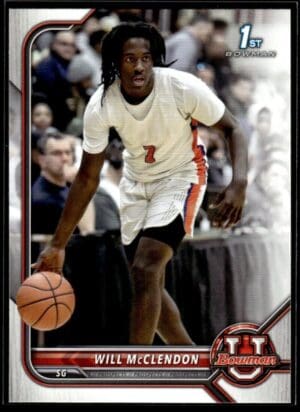 2022 Topps Bowman University  #73 Will McClendon