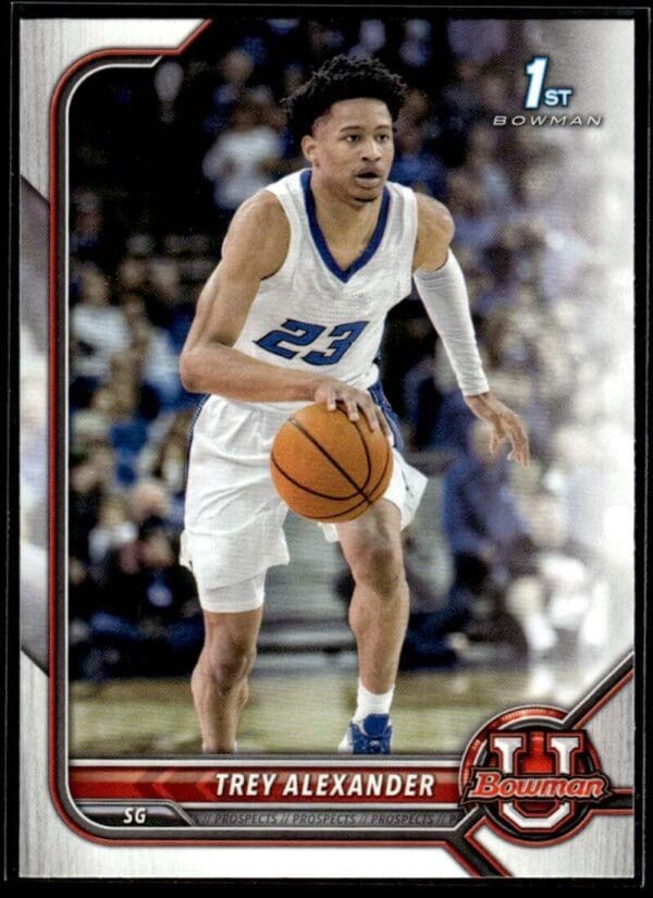 2022 Topps Bowman University  #14 Trey Alexander